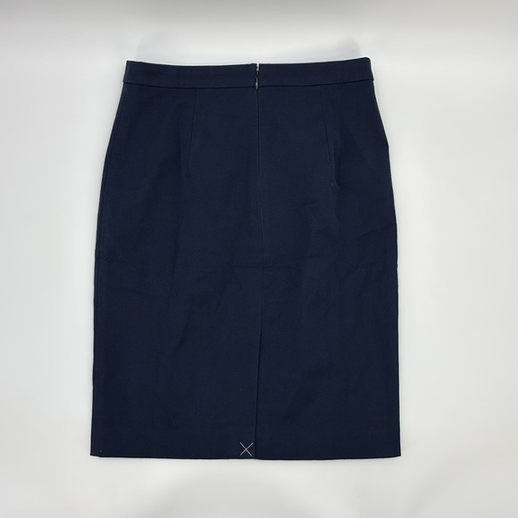 J Crew Factory Pencil skirt in navy size 2 NWT BO722 - Picture 9 of 11
